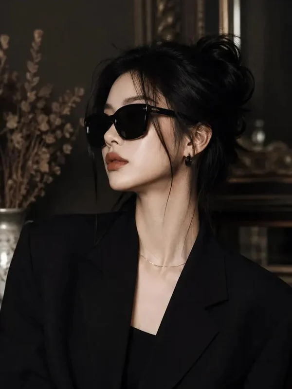 Dark tailored portrait