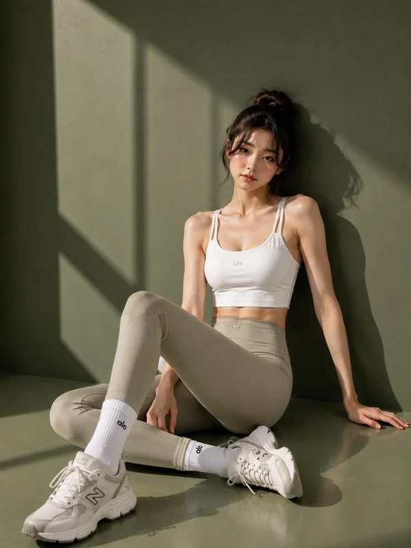 Olive athletic styling
